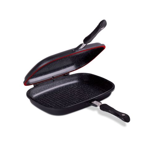 BH Die-Cast double grill pan 36x24.7x7.5 cm